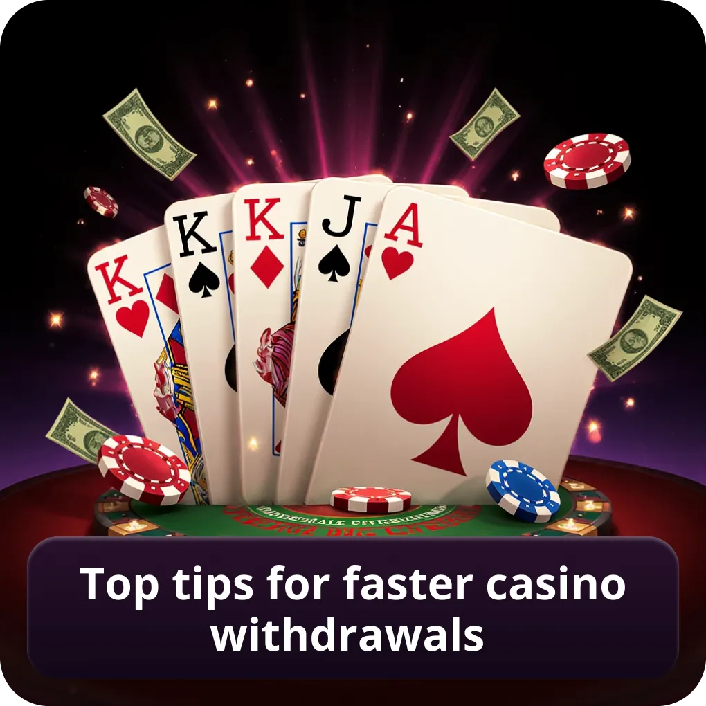 Top tips for faster casino withdrawals
